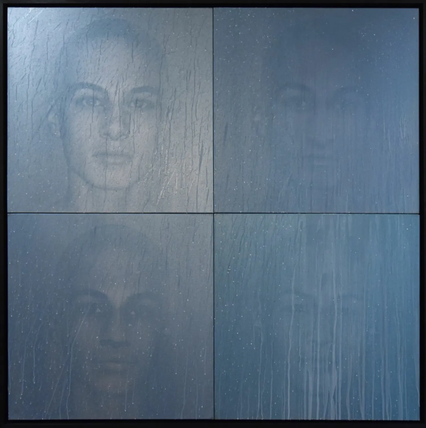 Oeuvre d'art représentant 4 portraits