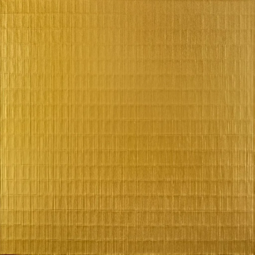 Tableau de peinture de couleur jaune