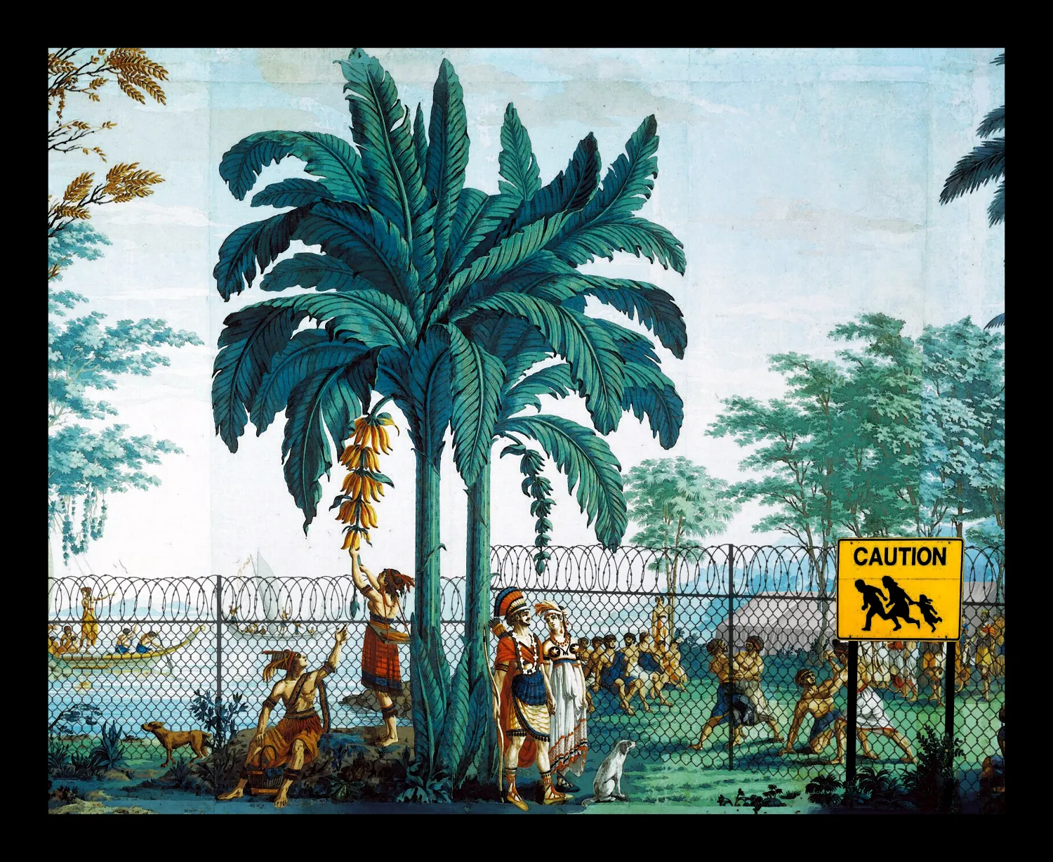 Tableau d'art contemporain