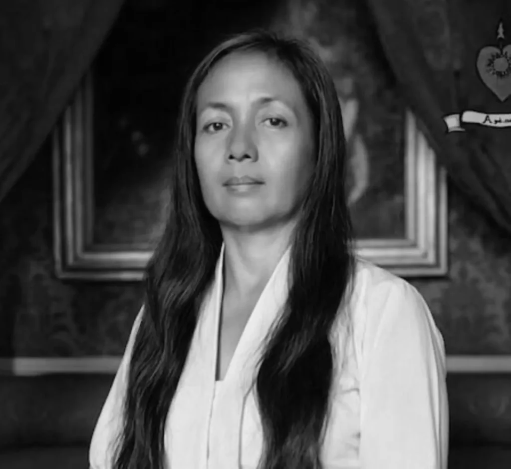 Portrait de l'artiste Arahmaiani